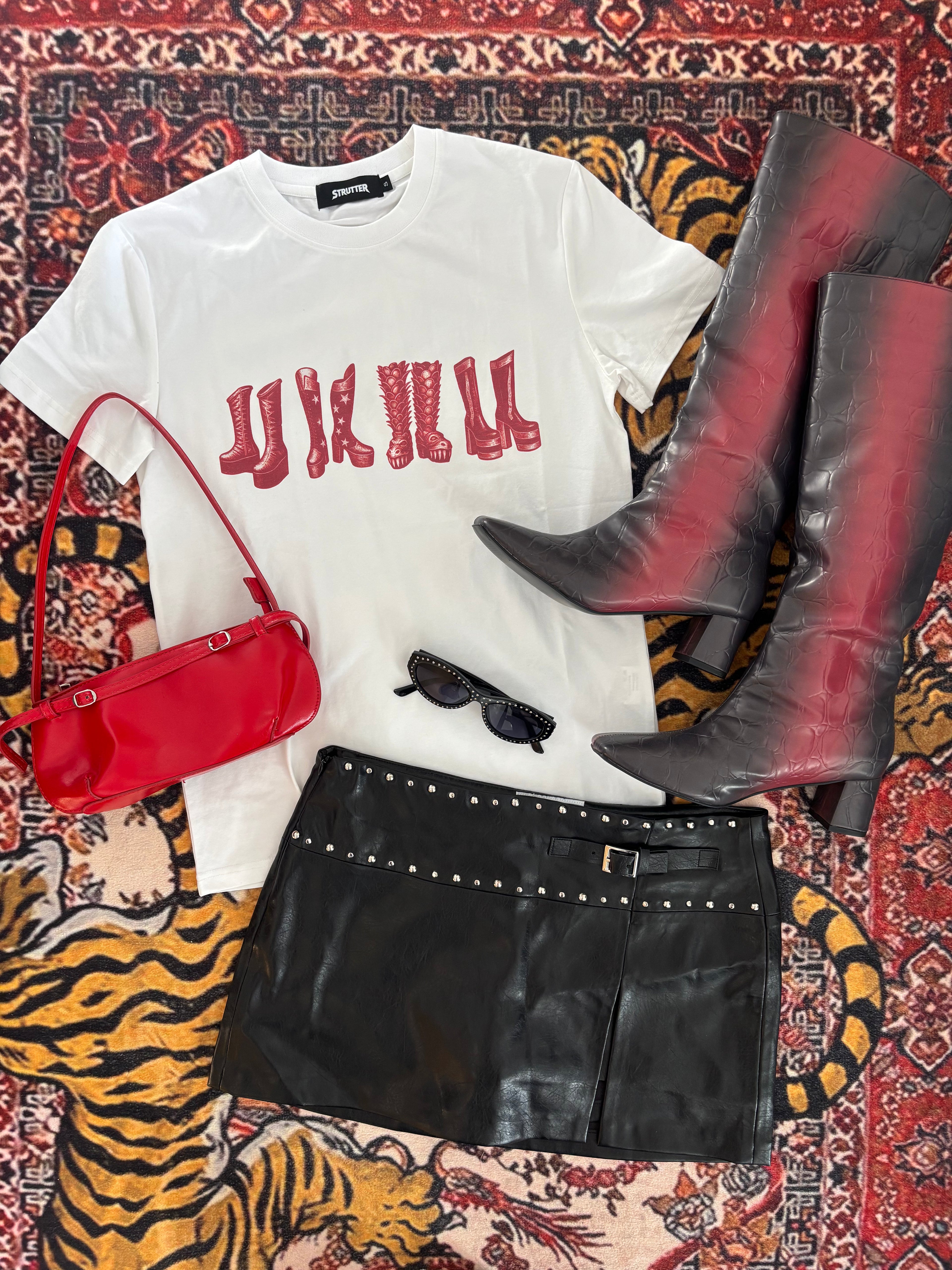 KISS Band Platform Boots Unisex Graphic T-Shirt