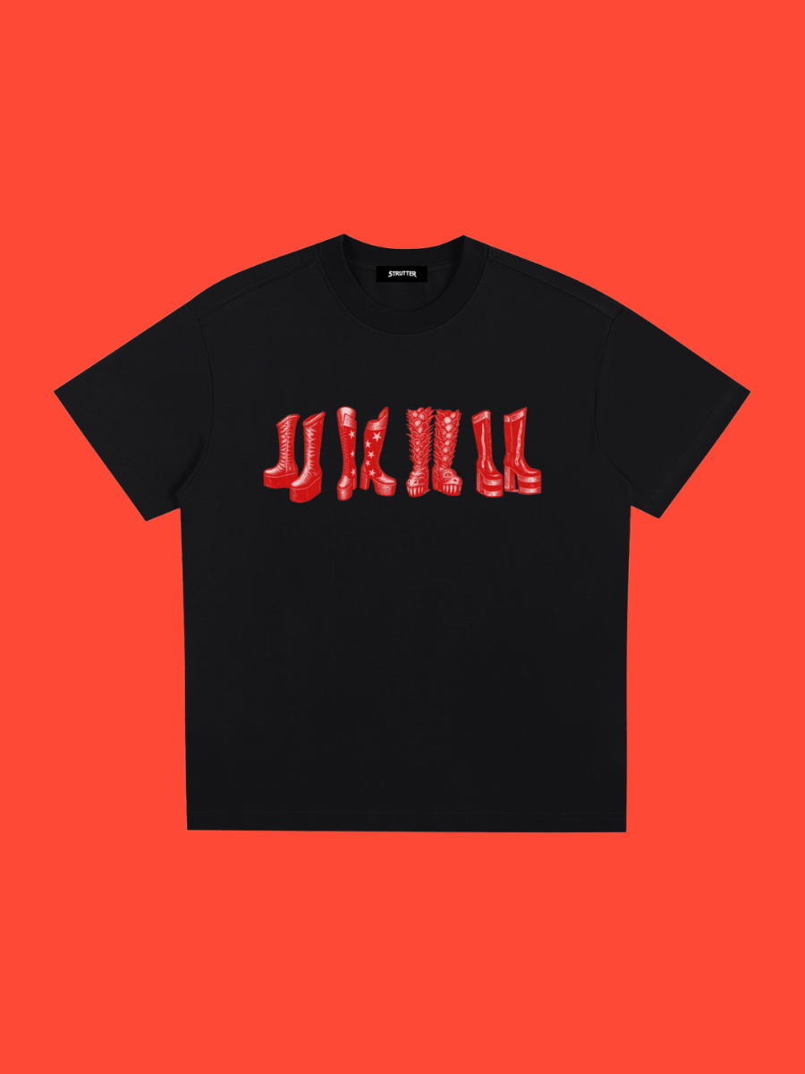 KISS Band Platform Boots Unisex Graphic T-Shirt